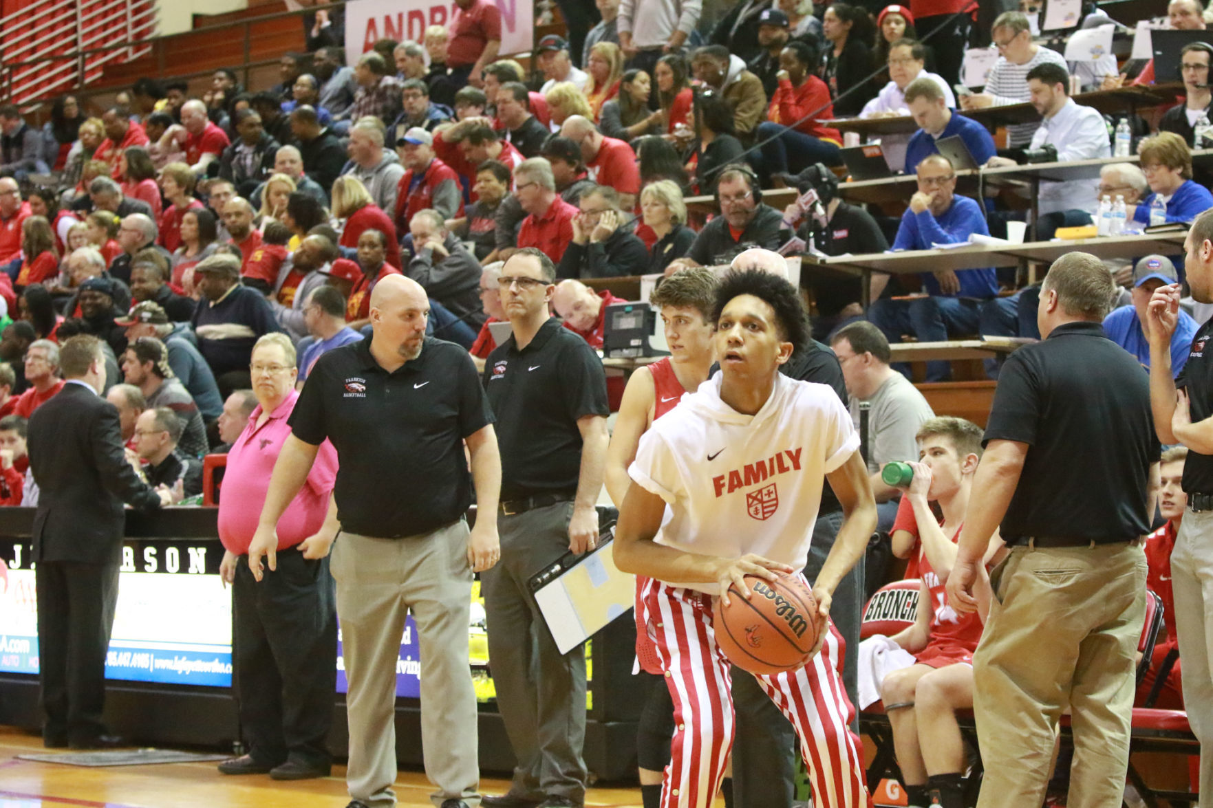Gallery: Class 2A boys basketball semistate: Andrean vs Frankton